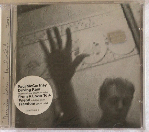 Paul Mccartney. Driving Rain. Cd Original Nuevo. Qqk. Ag.