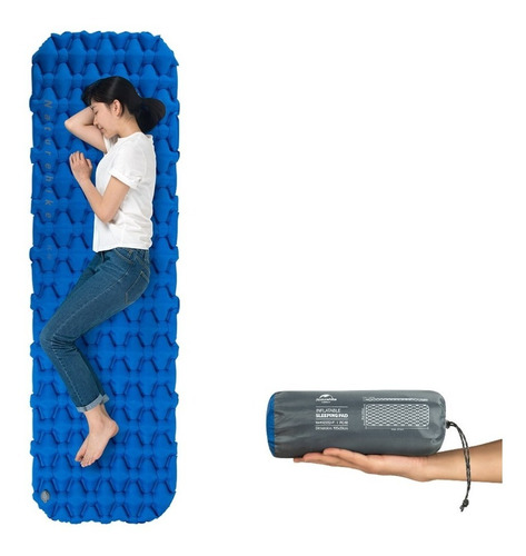 Colchoneta Inflable Ultraligera Compacta Ampliada Naturehike