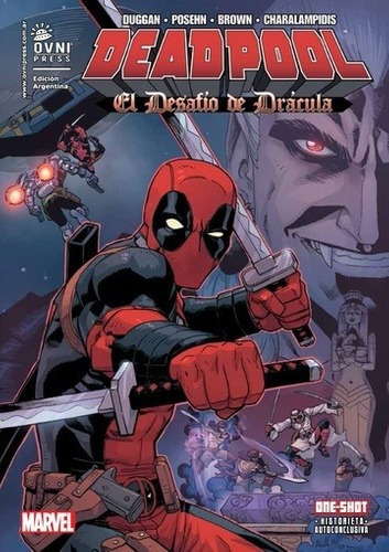 Libro - Comic Deadpool El Desafio De Dracula - Autores Vario