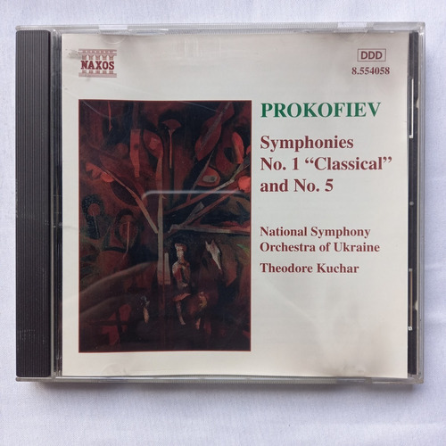 Prokofiev Theodore Kuchar Symphonies No 1 And 5 Cd / Kktus 