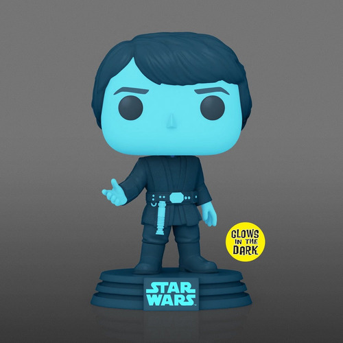 Funko Pop Star Wars: Luke Holografico Glow Exclusivo