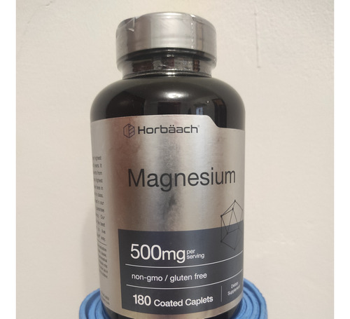 Citrato De Magnesio 500 Mg 180 Tabletas 45 Servicios