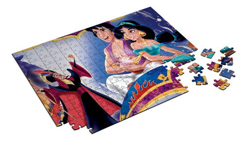 Quebra Cabeça Aladdin Personalizado 60 Peças