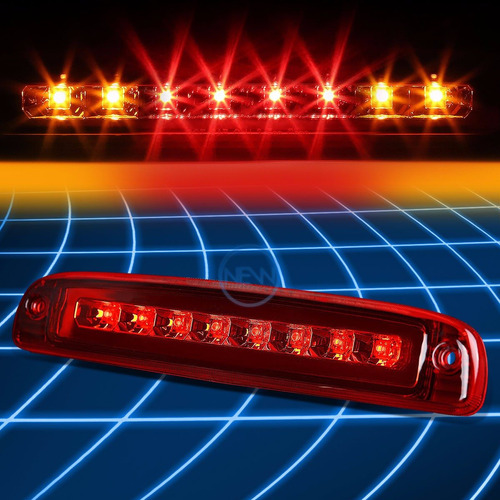 Tercera Luz Freno Tipo Led Dodge Dakota 1997 - 2012 L Rojo