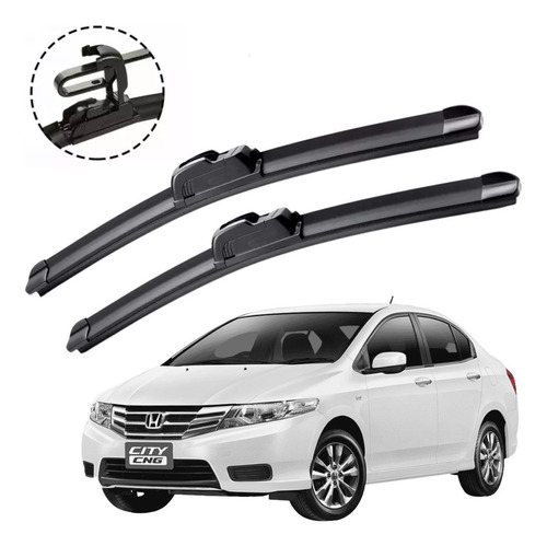 Par Plumas Limpiaparabrisas Brx Honda City 2010-2014