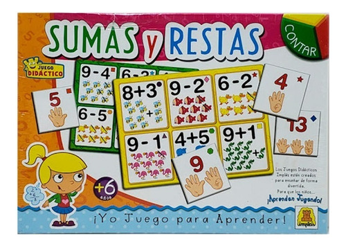 Juego Didáctico Sumas Y Restas Implas 314