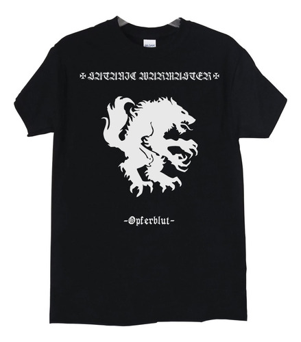 Polera Satanic Warmaster Opferblut Metal Abominatron