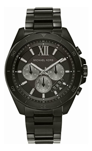 Michael Kors Mk8858, Reloj Hombre, Negro (black), Una Talla