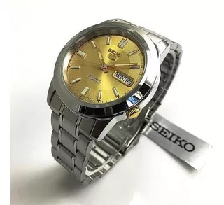 Seiko5 Automático Water Resistant 21 Jewels