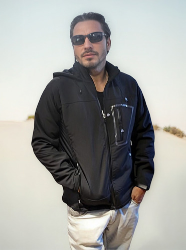 Campera Hombre Neoprene Capucha Desmontabe Sun Miss