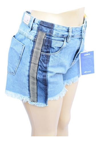 Shorts Sawary Jeans Boyfriend 100% Algodão - 255898