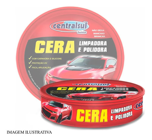 Cera Liquida Carnauba Limpa Protege Polir Central Sul 000078