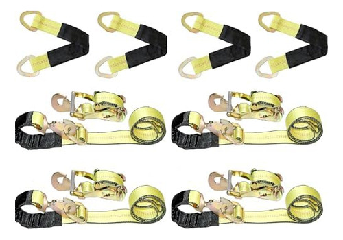 Correa De Eje De Remolque De 2 X 18 Pulgadas Con Anillo En D
