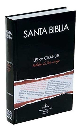 Biblia Reina Valera 1960, Letra Grande, Tapa Dura