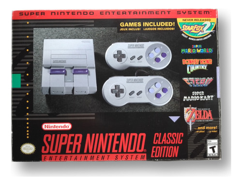 Super Nintendo Snes Classic Mini Completo Original 2017