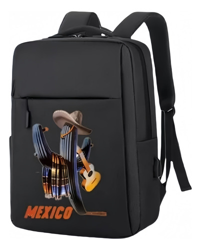 Alta Calidad Mochila Impresa, Con Cargador Usb, Mochilas
