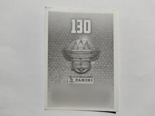 Estampa Panini Lucha Libre Aaa 25 Aniversario #130 (Usado)