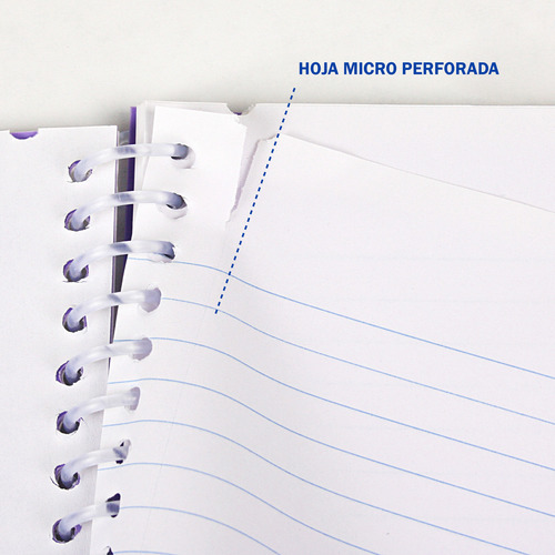 Cuaderno Poly Ferrini Espiral Europeo Libreta 80h Raya A5