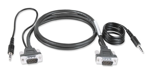 2 Pack Cables Vga (d-sub) + 3.5mm Macho-macho, 1.8 M. Extron