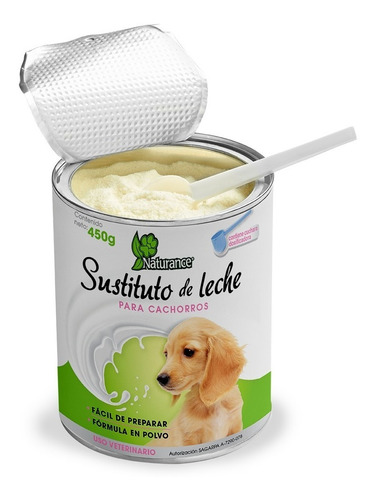 Sustituto De Leche En Polvo Para Perro 450gr Marca Naturance