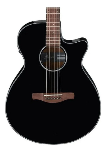 Guitarra Electroacustica Ibanez Negra Aeg50-bk
