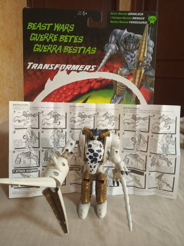 Transformers Grimlock (ferozaurio) Beast Wars 1996 Sin/jugar
