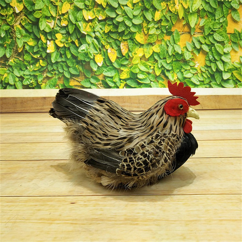Modelo De Simulación De Pollo, Figura De Gallina Sin Cesta