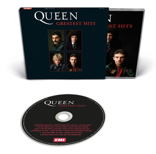 Queen Greatest Hits Cd Nuevo Eu Musicovinyl