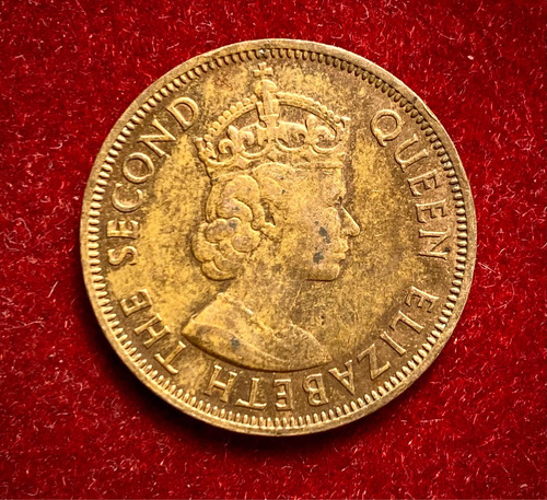 Moneda 1 Centavo Estados Del Caribe Oriental 1957 Km 2