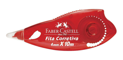 Corretivo Fita Escolar 4mm X 10m Faber Castell