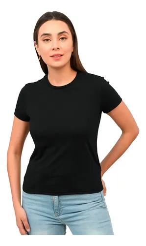 Playeras negras para sublimar sale