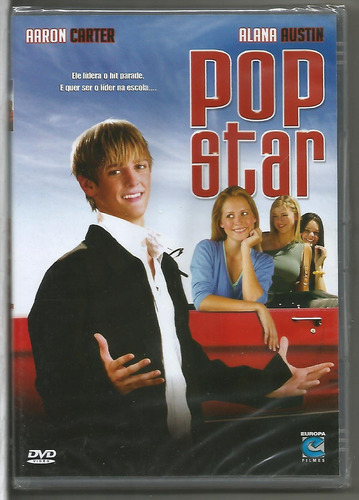 Dvd Pop Star - Aaron Carter - Lacrado - Novo