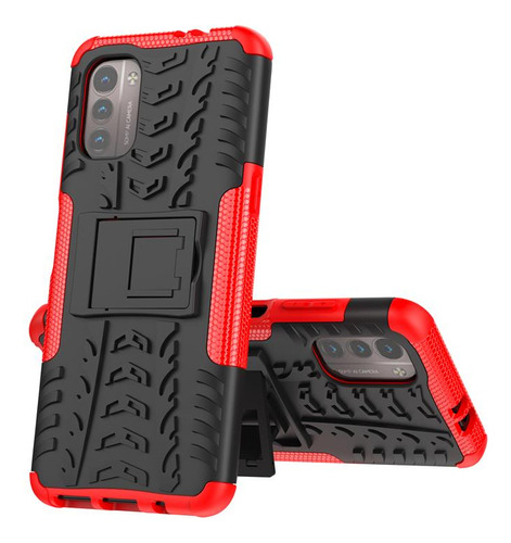 Carcasa Trasera Antigolpes De Doble Capa Para Nokia G21 Bump