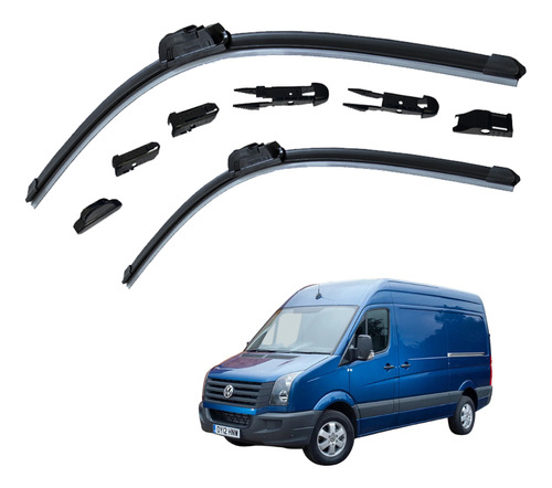 2 Plumas Limpiaparabrisas Brx P/ Vw Crafter 2009