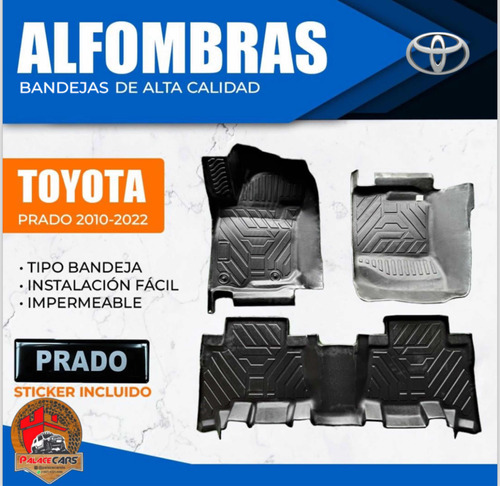 Alfombra Bandeja Toyota Prado 2010-2023