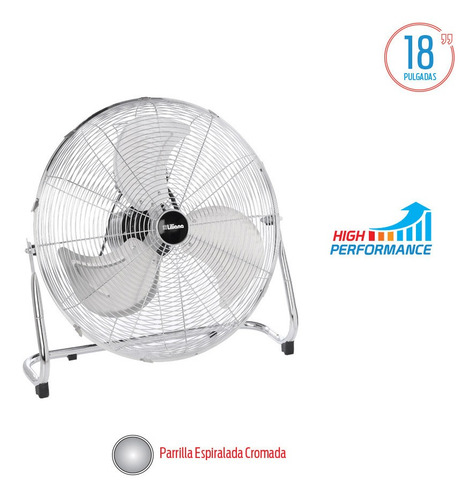 Liliana Turboventilador 18 PuLG Aspas De Metal 3 Velocidades
