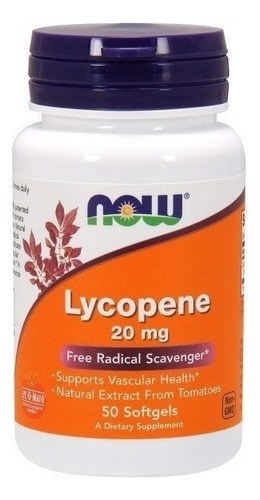 Now Foods | Lycope | 20mg | 50 Veg Capsules | Importado Usa