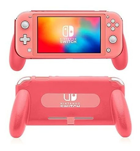 Soporte De Agarre Heatfun Para Nintendo Switch Lite -rosa