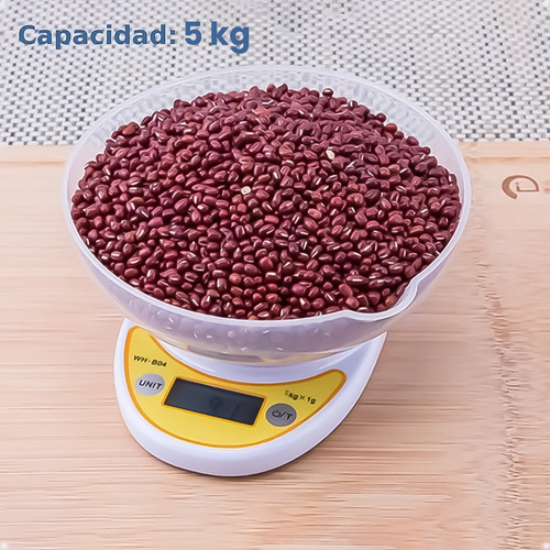 Balanza Digital Cocina Bol Repostería De 1g A 5kg - Otec