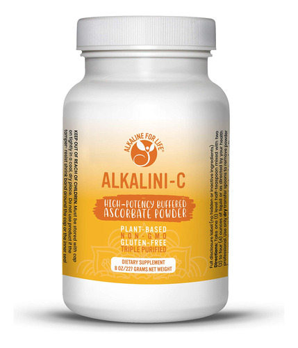 Alkalini-c | Sabrosa Vitamina C A Base De Plantas | Sin Ogm