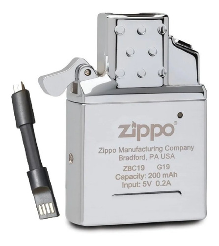 Actualizacion Zippo Usb Recargable Original El Jabali