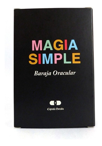 Magia Simple Cartas - Baraja Ocular - Capsula Dorada