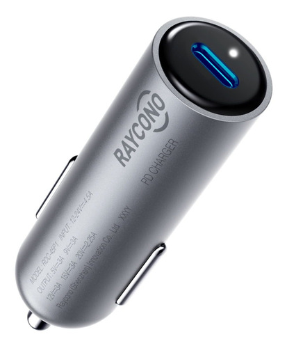 Cargador De Coche Usb C, Solo 45 W Cargador De Coche De...