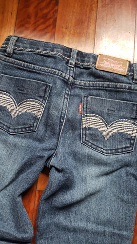 Jean Levis Oxford Niña Talle 6 Importafo Usa Impecable!