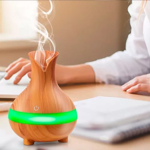 HUMIDIFICADOR PEQUEÑO MADERA CLARA