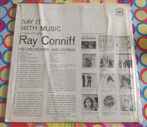 Ray Conniff Lp Say It With Music (Usado)