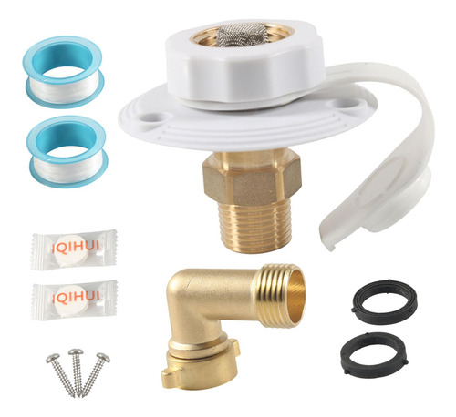 Kit De Entrada De Agua Para Rv City Con Válvula De