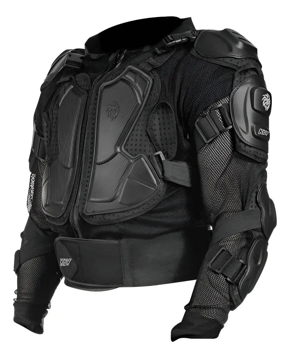 Esqueleto De Proteccion Para Motociclistas Kov Negro Talla M