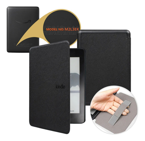 Capa Lisa Com Alça Proteção Para Kindle 2021 11 Geração 6.8'