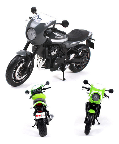 Kawasaki Z900rs Cafe Miniatura Metal Moto Adornos Coleccion